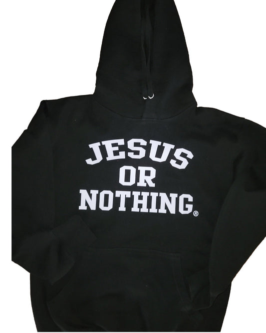 Jesus Or Nothing Hoodie In Black