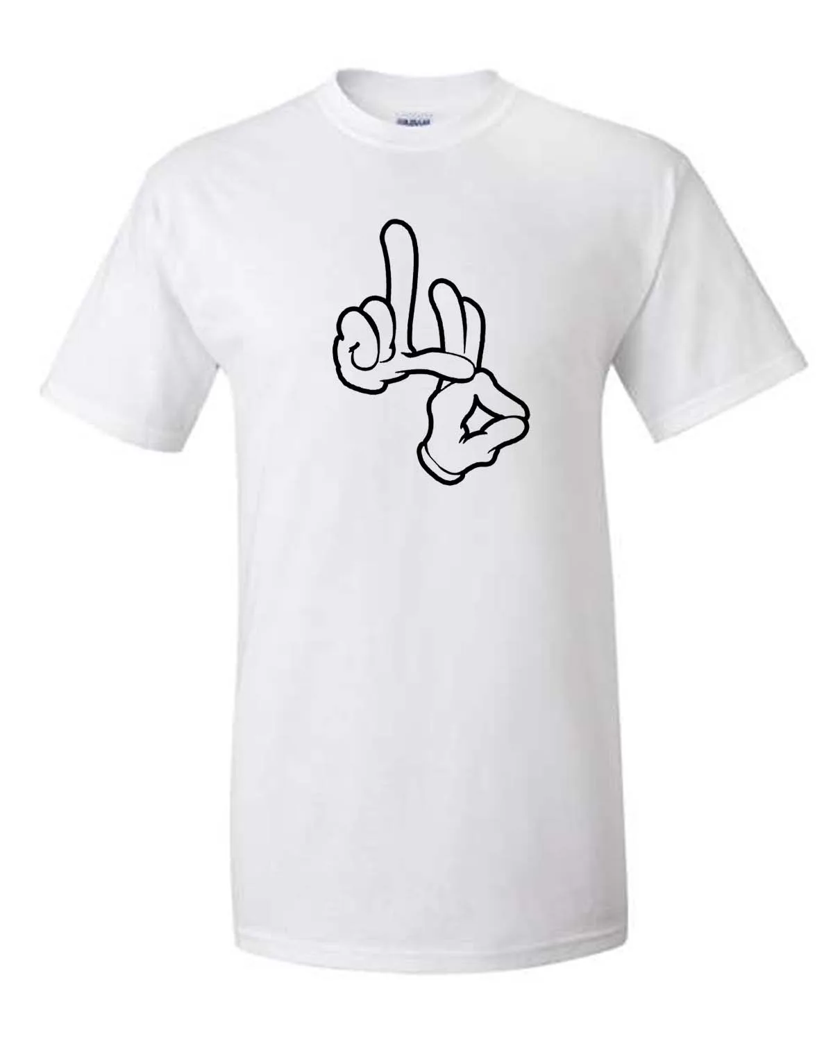 Long Beach Hands T-Shirt In White